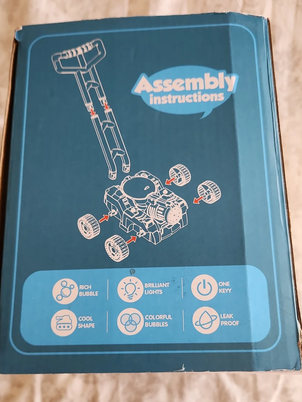 Bubble Lawn Mower Toy